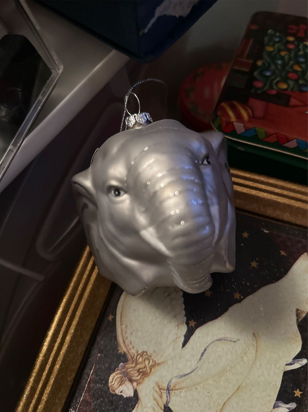 Coca Cola Glass Santa