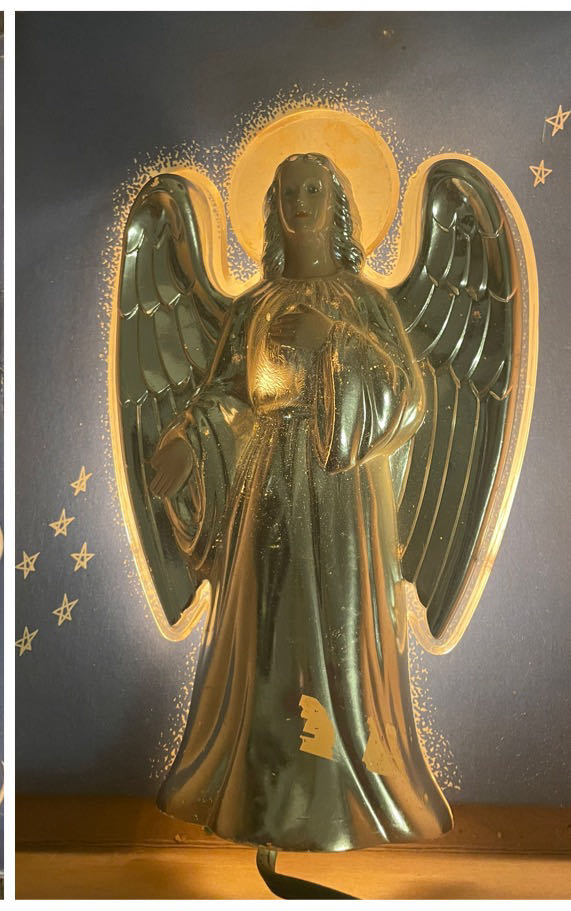 Glolite - Glo-rious Angel - Cat. No. 537 - Angel (Tree Topper) ornament collectible - Main Image 2