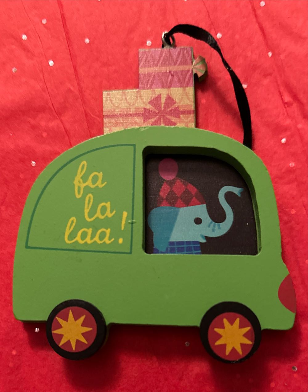 Wooden Santa Peg Doll