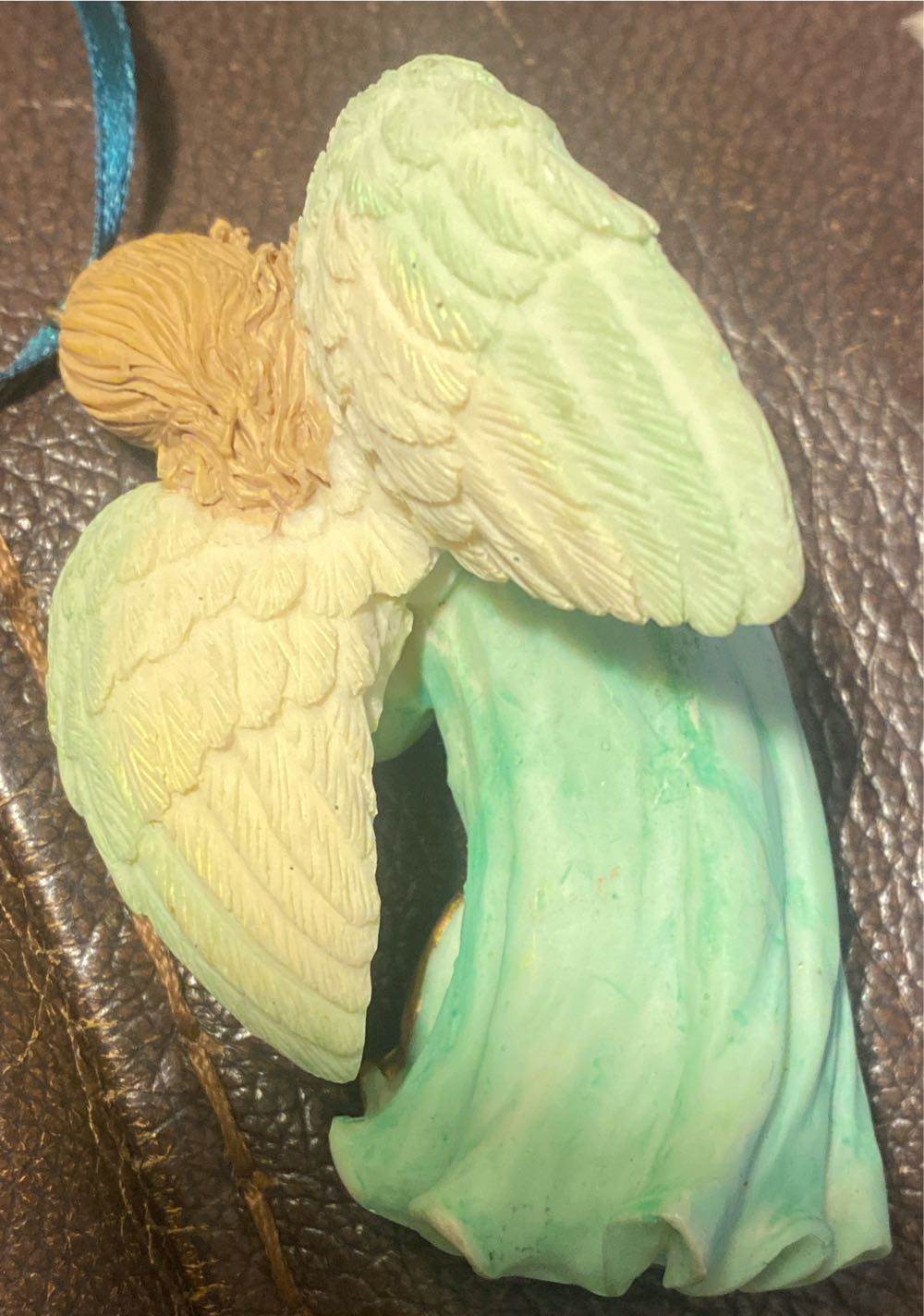 St Patrick’s Day Angel - St Patrick’s Day (Angel, Shamrock) ornament collectible - Main Image 2