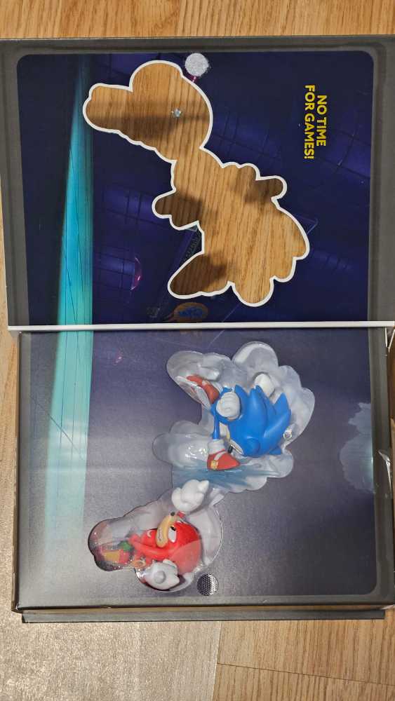 Sonic: Sonic Vs Knuckles - Sonic The Hedgehog (Sonic The Hedgehog) ornament collectible [Barcode 661127049541] - Main Image 2