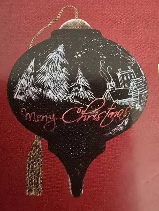 Merry Christmas Village  ornament collectible [Barcode 842181106924] - Main Image 2