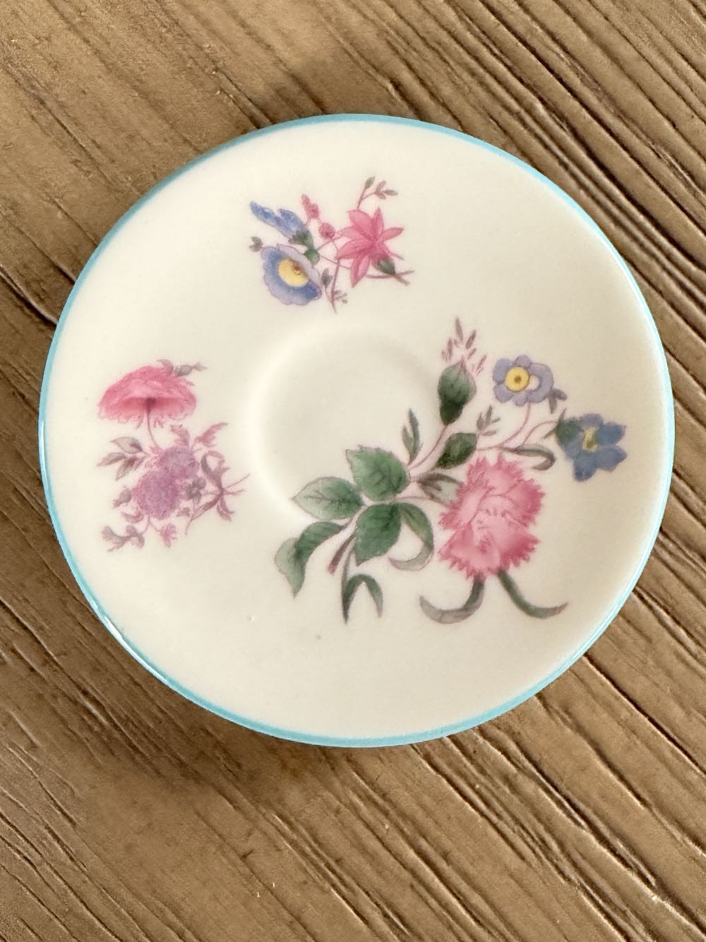 Floral 3 - Miniature Tea Cup ornament collectible - Main Image 2