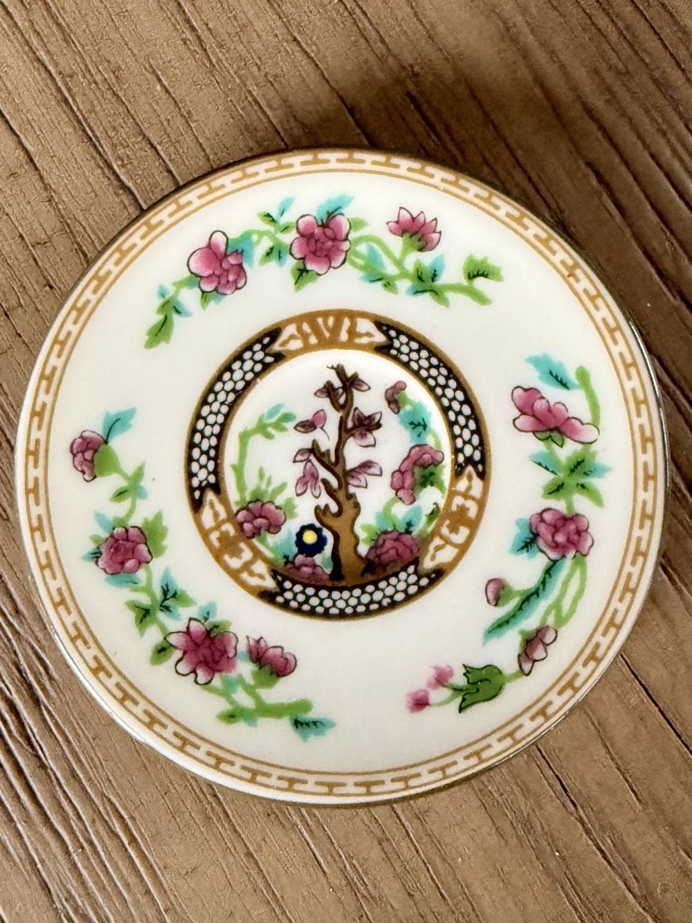 Indian Tree - Miniature Tea Cup ornament collectible - Main Image 2