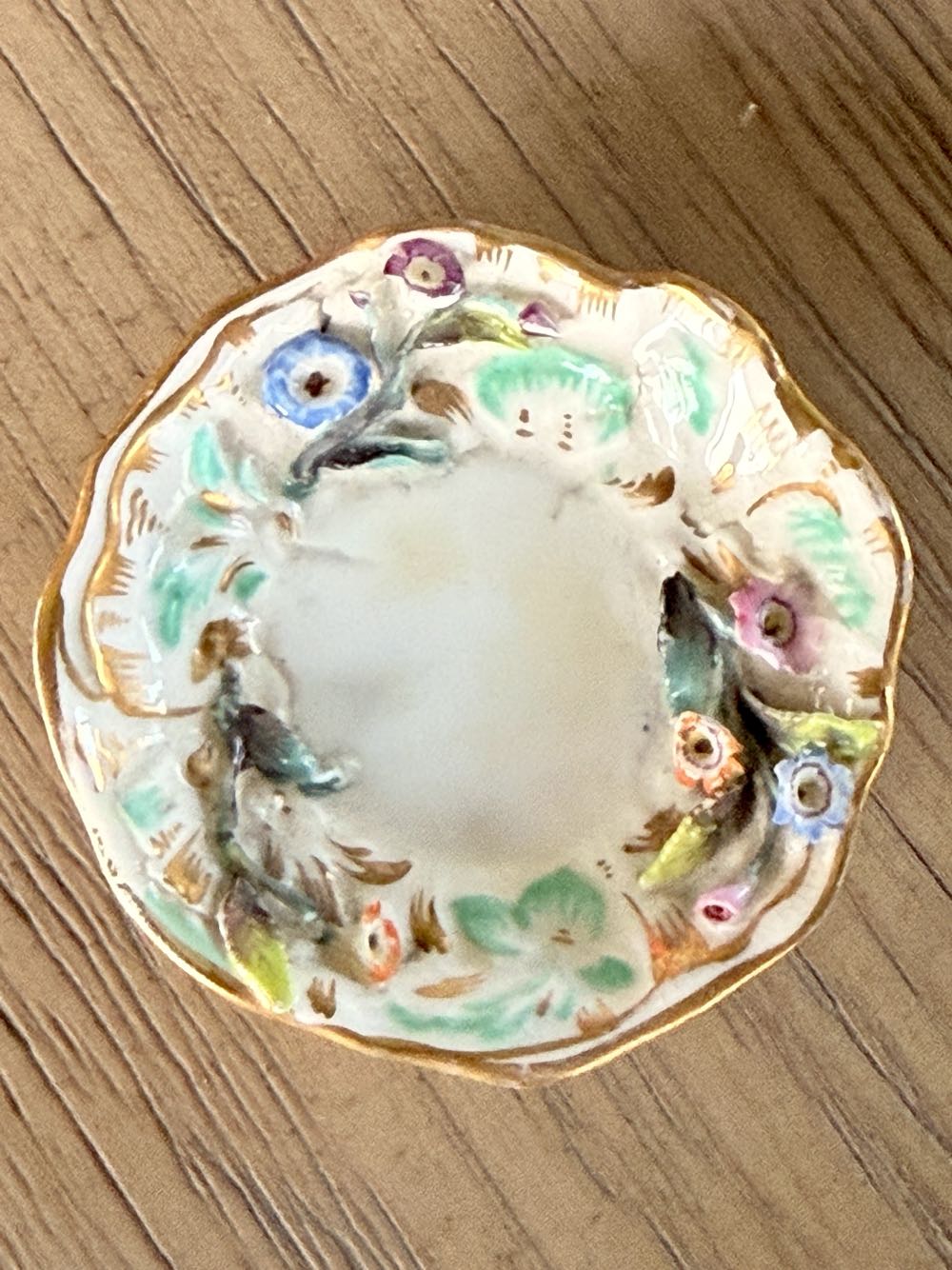 Coalbrookdale Floral - Miniature Tea Cup ornament collectible - Main Image 2