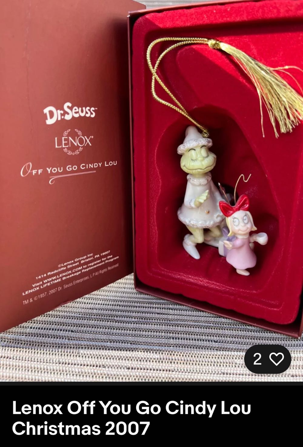 Scooby With Big Ornament