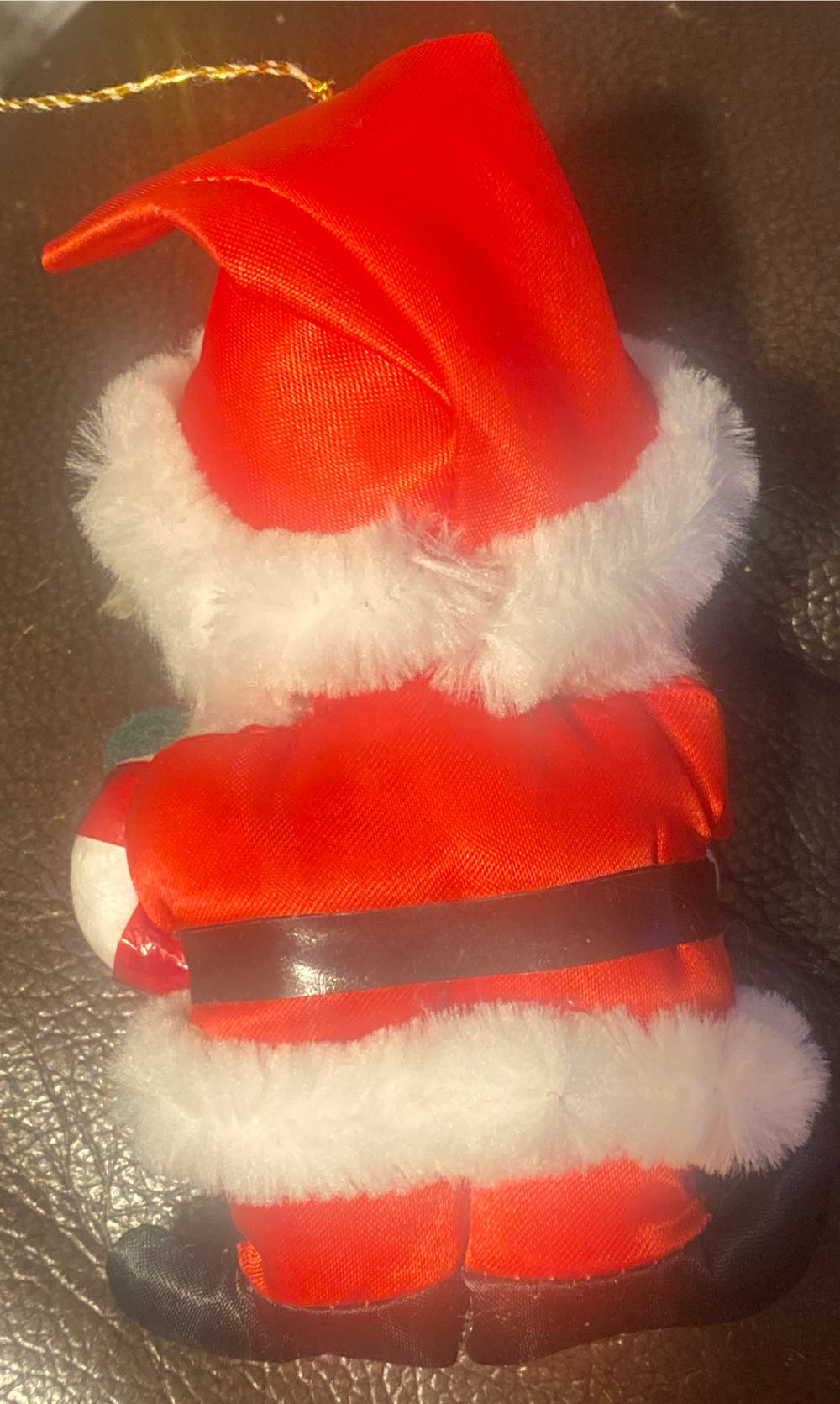 Vintage Russ Santa Claus Plush Ornament - Russ (Santa, Christmas) ornament collectible - Main Image 2