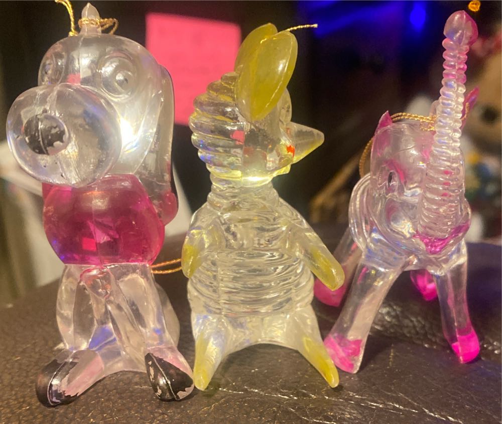 Vintage Acrylic Animal Ornament Set - No Series (Vintage Animals) ornament collectible - Main Image 3