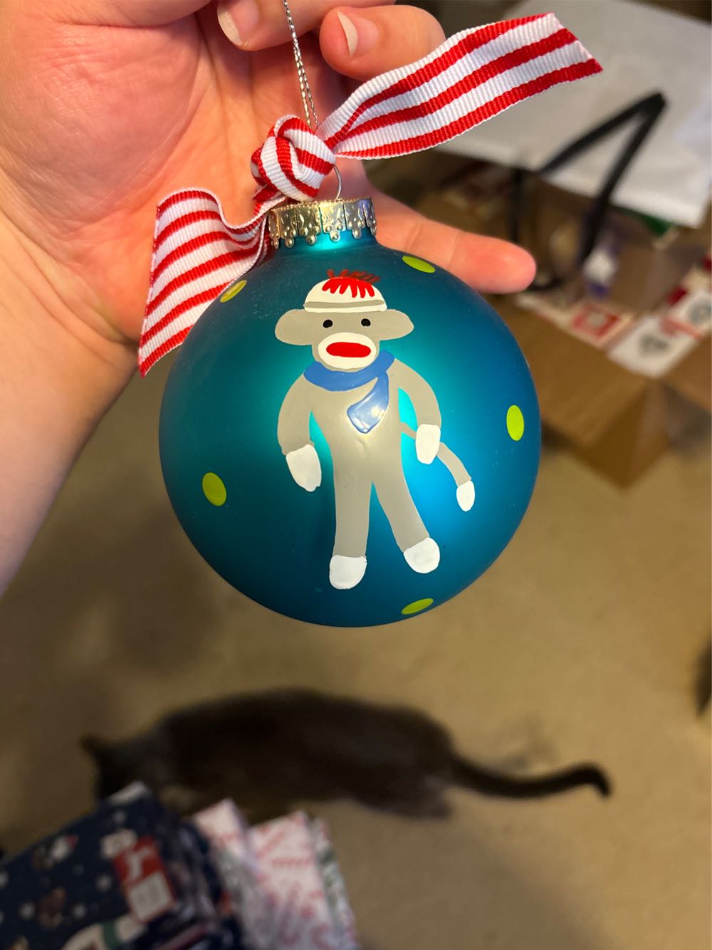 Coton Colors Sock  ornament collectible - Main Image 3