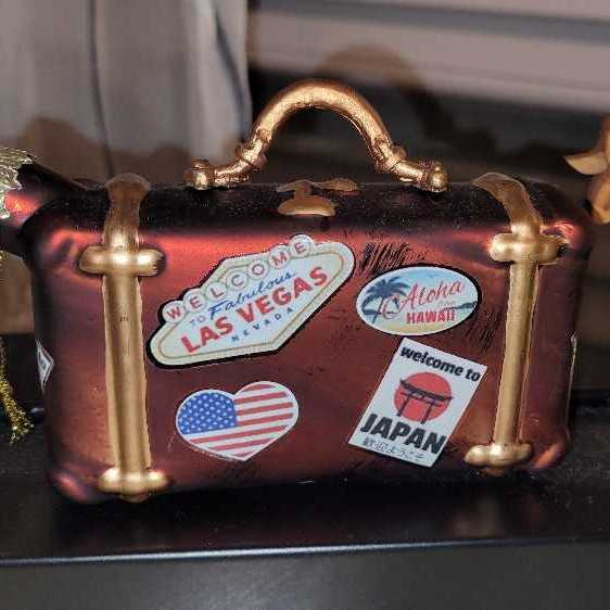 Scooby Doo Holding A Tree And Mystery Machine Ornament