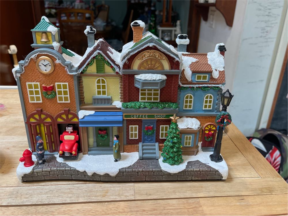 Villa Iluminada Holiday Time Grande 22 Cm Walmart  ornament collectible [Barcode 841887139915] - Main Image 2