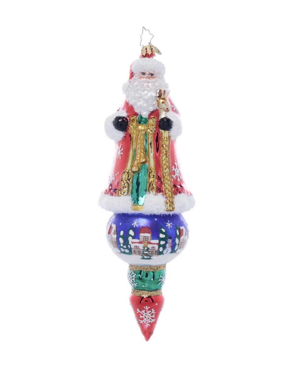 Swarovski Holiday Cheers Dulcis Bell Ornament Blue