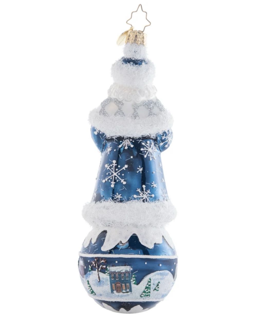 Snowy Serenity Santa  (Santa) ornament collectible - Main Image 2