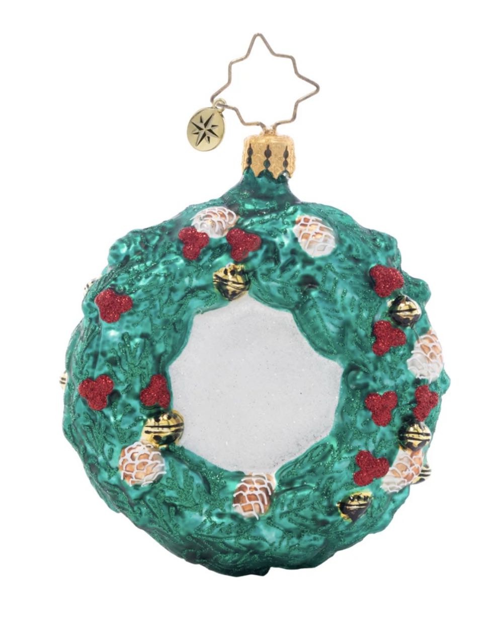 Rustic Reindeer Wreath Gem  (Reindeer) ornament collectible - Main Image 2