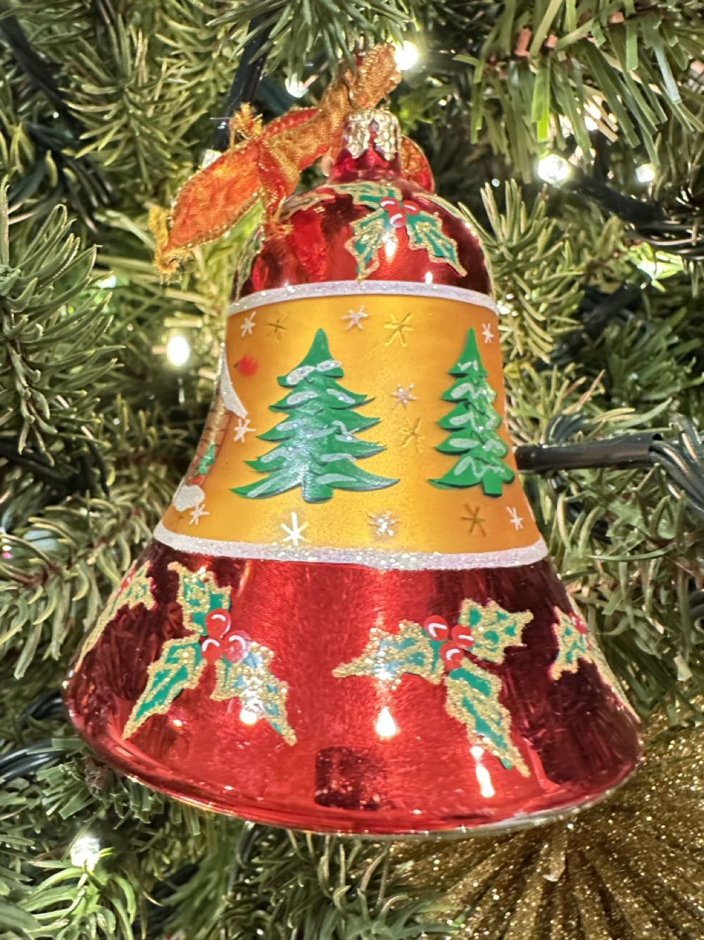 Winter Wonder Bell Fantasia  (Radko) ornament collectible - Main Image 2