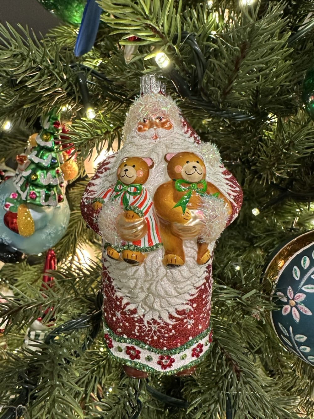 Promises to keep Poinsettia  (Patricia Breen) ornament collectible - Main Image 2