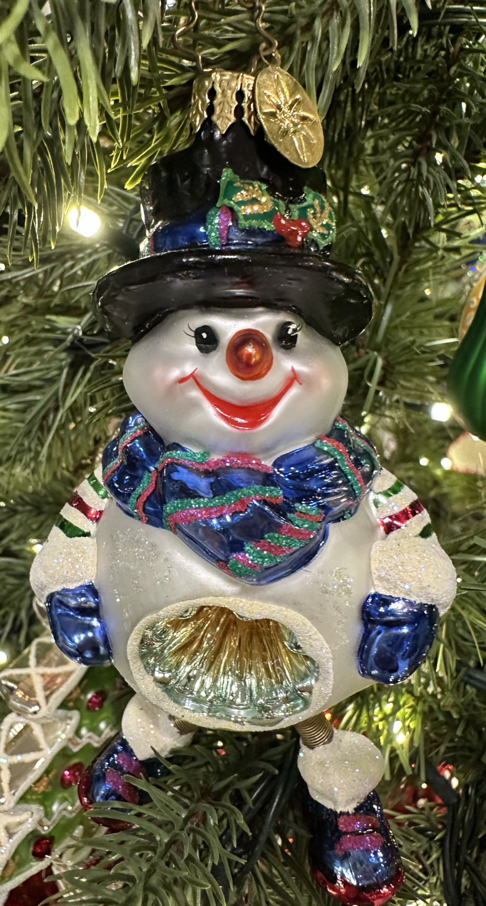 Mickey Holding Clock 