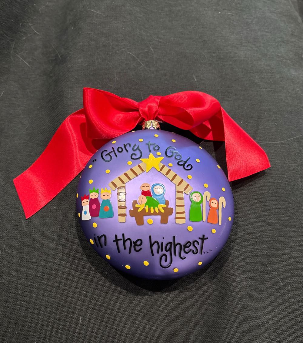 Luke 2:14 - Coton Colors (Coton Colors) ornament collectible [Barcode 845499003848] - Main Image 2