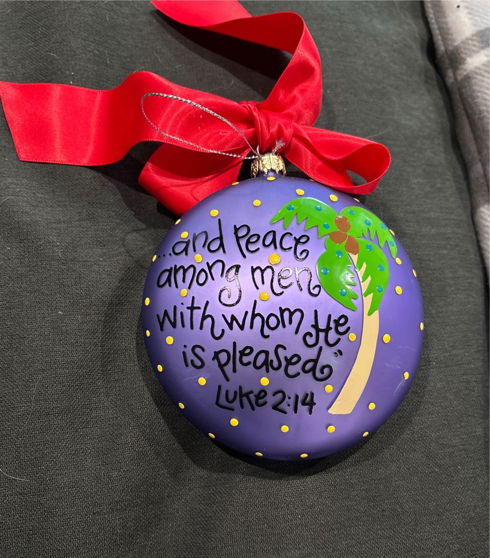 Luke 2:14 - Coton Colors (Coton Colors) ornament collectible [Barcode 845499003848] - Main Image 3