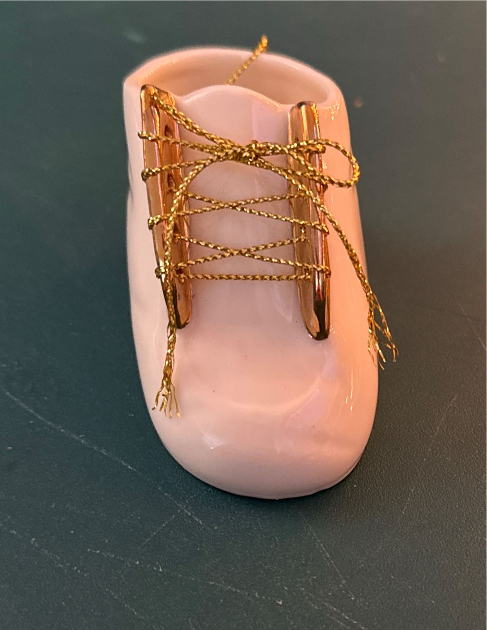 Baby’s First Christmas Shoe  ornament collectible - Main Image 3