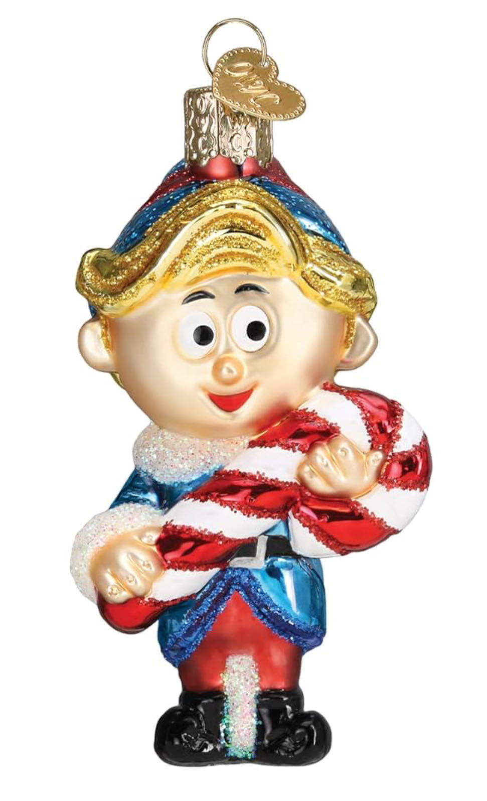 Old World Christmas Holiday Hearth Glass Blown Ornaments For Christmas Tree