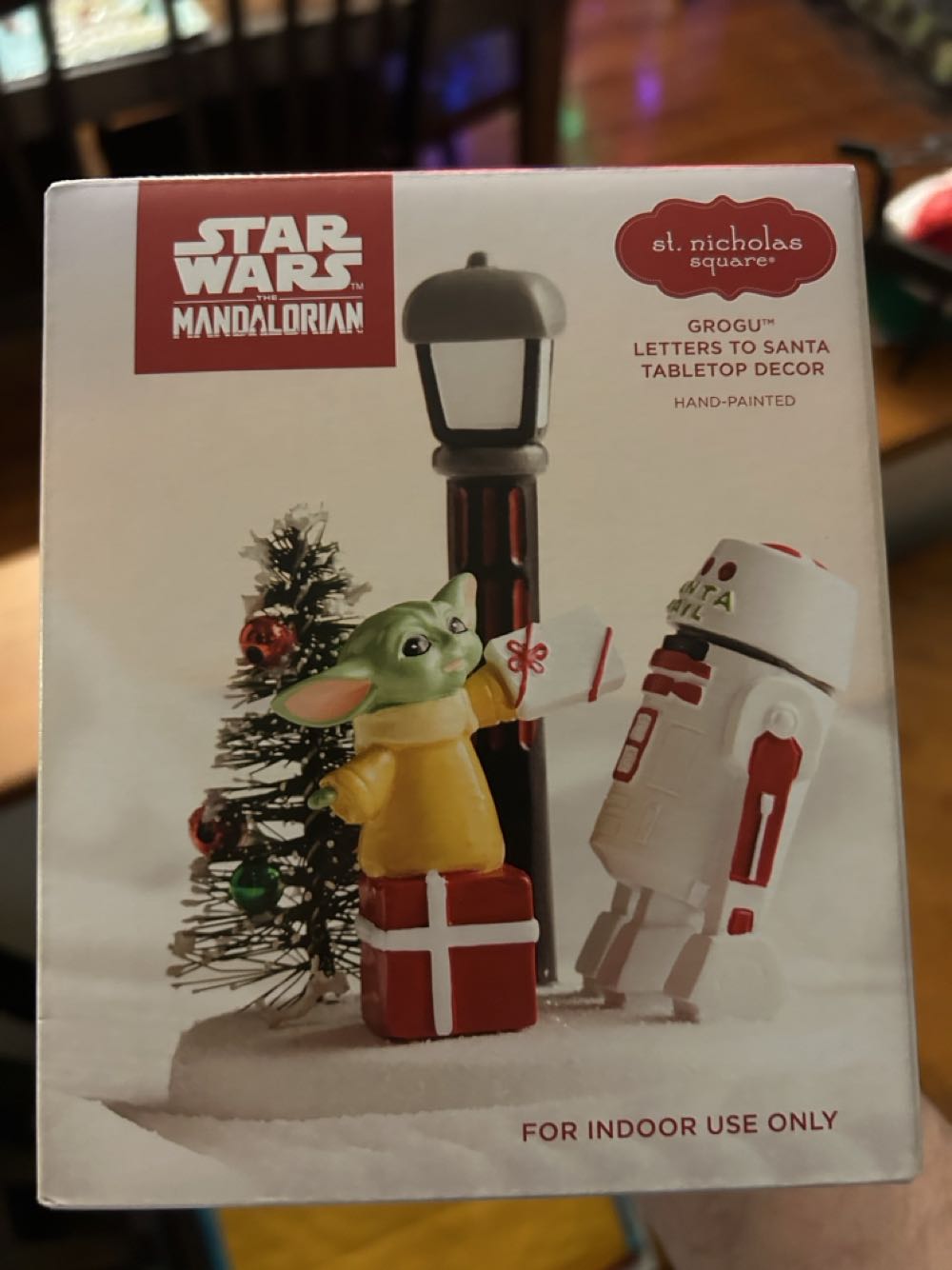 St. Nicholas Square Disney Mickey & Village • Accessory Nicolas Star Wars Mandalorian Grogu  ornament collectible [Barcode 400299791748] - Main Image 2