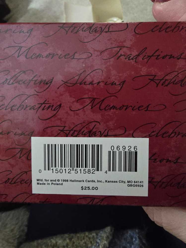 Pink Poinsettias  ornament collectible - Main Image 2