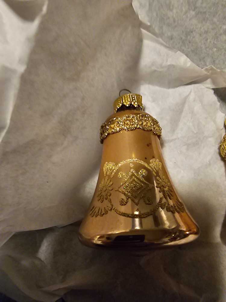 Gold Bell  (Bells) ornament collectible - Main Image 2