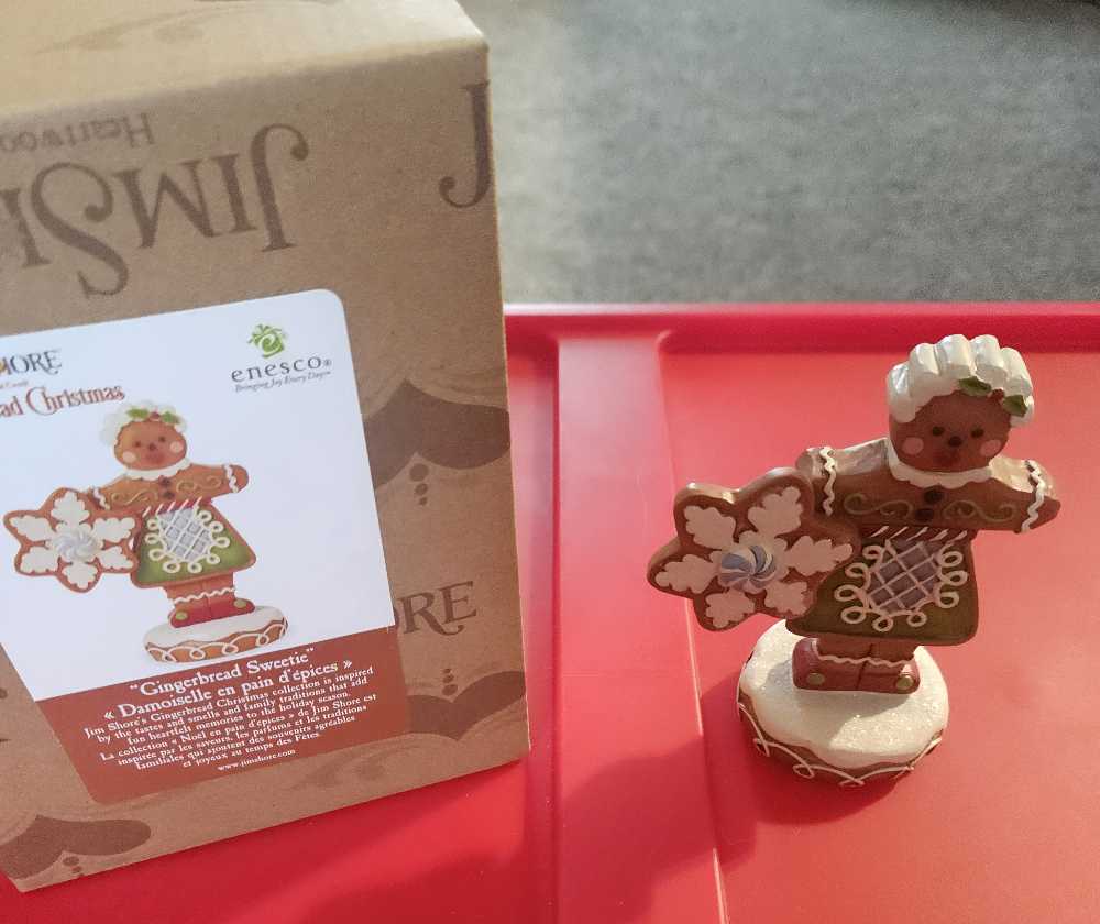 Jim Shore "Gingerbread Sweetie” - Jim Shore (Jim Shore) ornament collectible [Barcode 028399403103] - Main Image 2