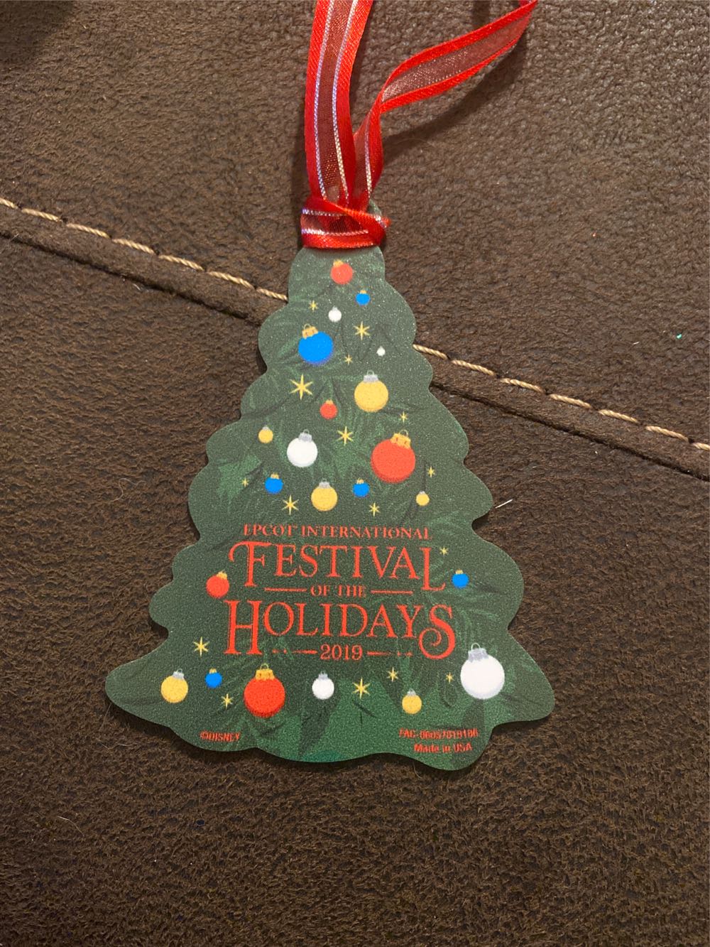 Epcot International Festival Of The Holidays  ornament collectible - Main Image 2