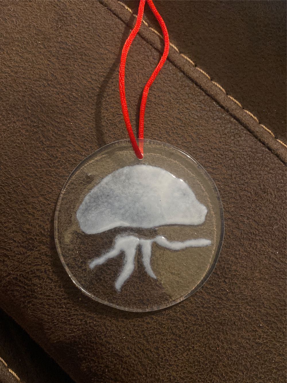 Belleek Angle Ornament