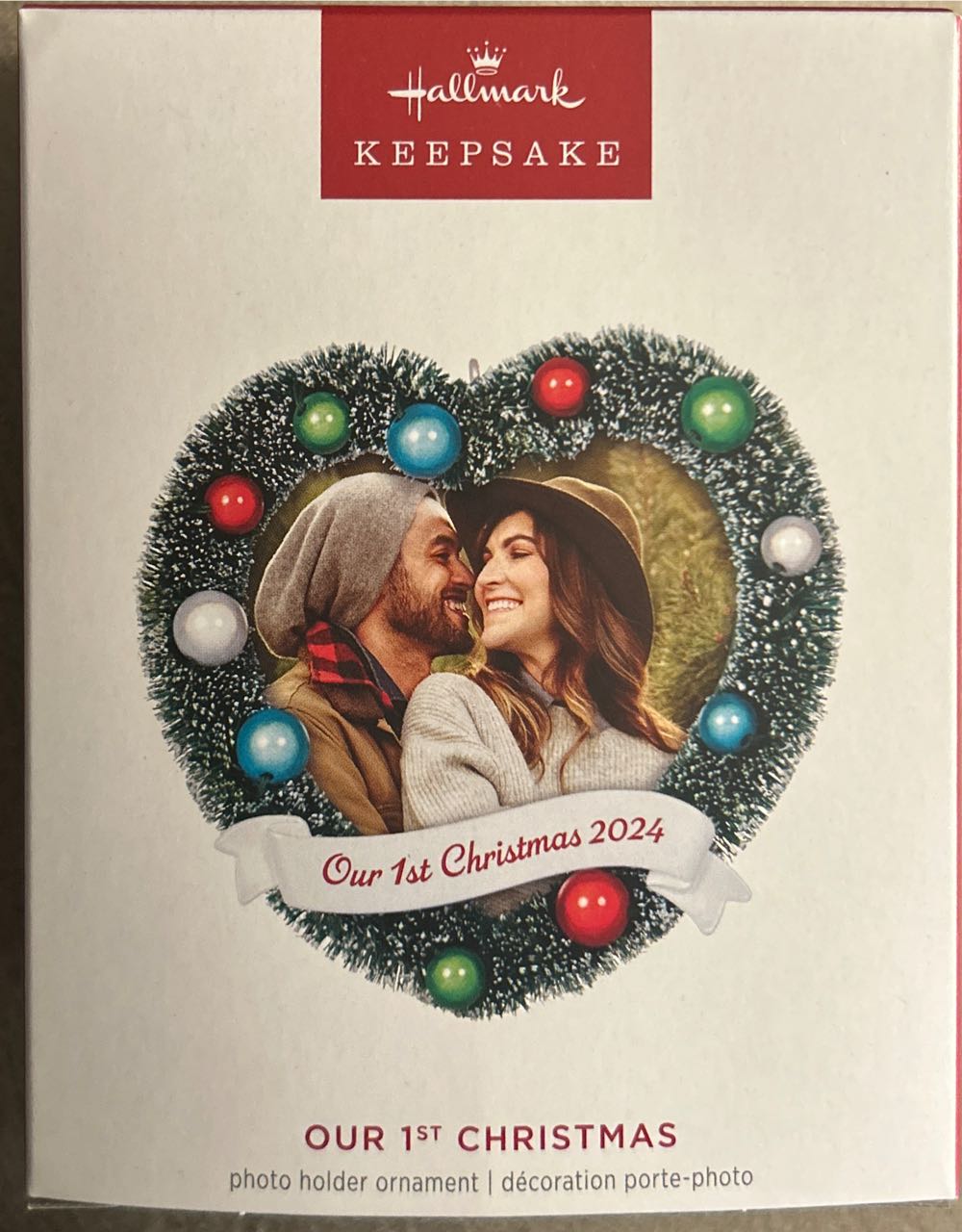 Our 1st Christmas - Family (Picture Ornament) ornament collectible [Barcode 661127023565] - Main Image 2