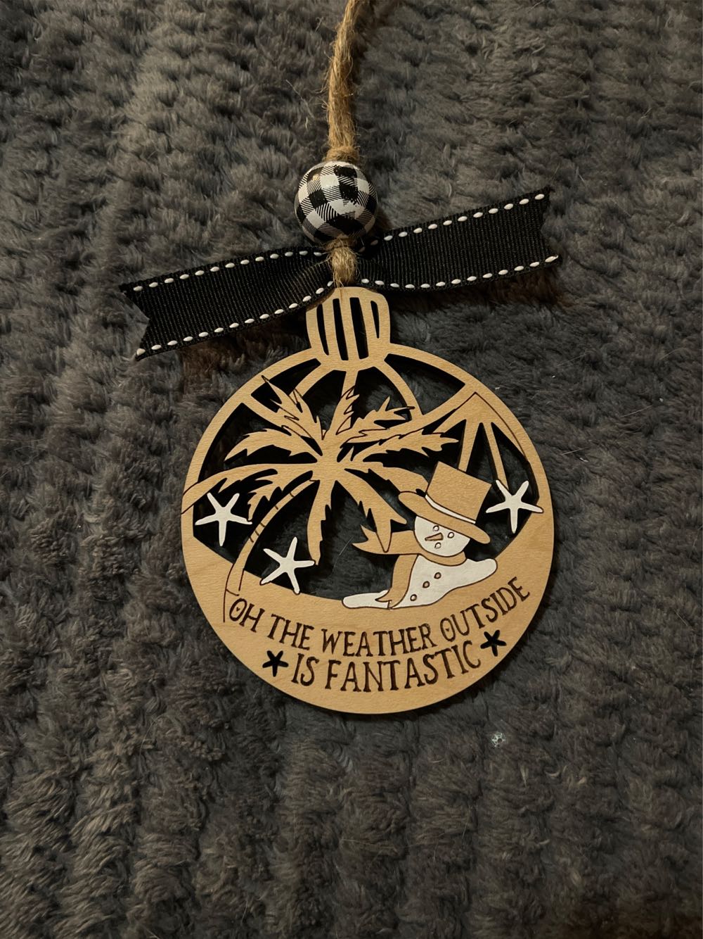 avon chrub with marabou wings ornament