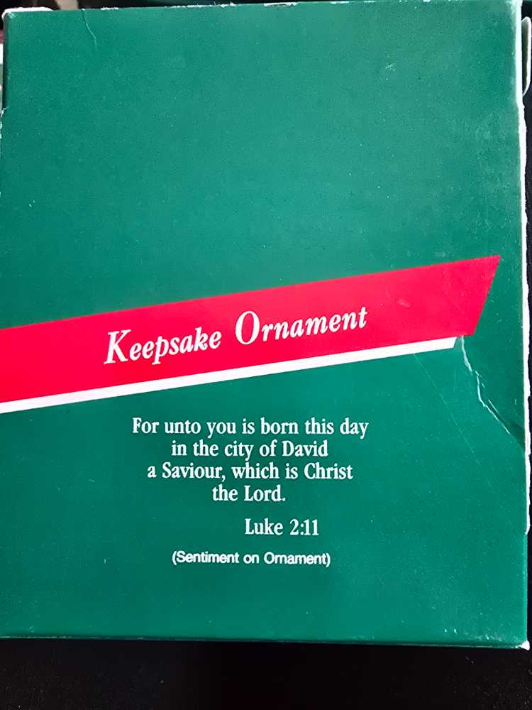 The First Christmas   ornament collectible - Main Image 2