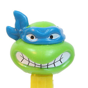 TMNT - Leonardo Angry - Yellow - China - TMNT pez collectible - Main Image 3