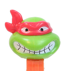 TMNT - Raphael Angry - Orange - China - TMNT pez collectible - Main Image 2