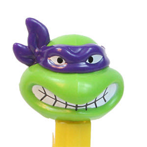 TMNT - Donatello Angry - Yellow - China - TMNT pez collectible - Main Image 3