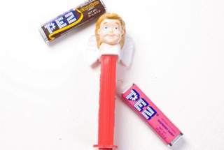 Marge Simpson Mini Pez Keychain