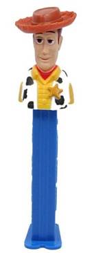 Woody (2) - Spot Under Badge - Toy Story S1 (complete) pez collectible - Main Image 1