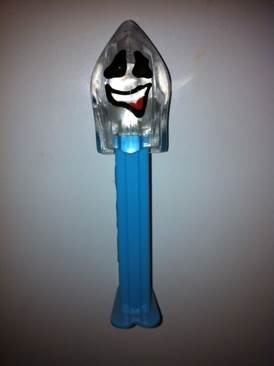 Valentine Heart Hot Pink Printed Stem