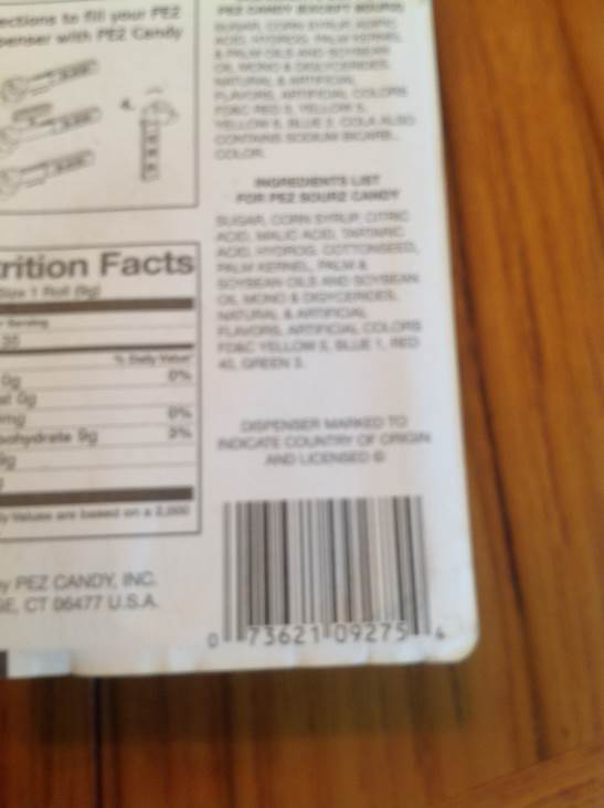 Sully - Monsters Inc. pez collectible - Main Image 2