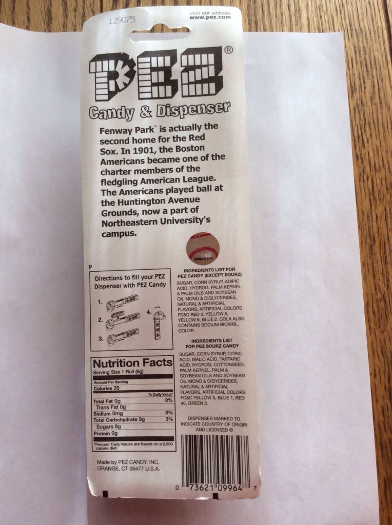 MLB - Boston B - MLB pez collectible - Main Image 2