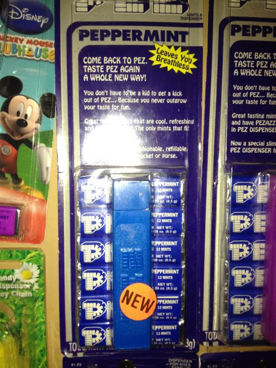 Regular - Blue - Retro Regulars pez collectible - Main Image 2