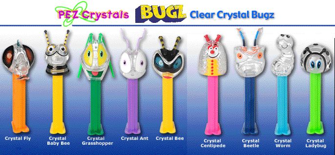 Barney Beetle Crystal - BUGZ Crystal pez collectible - Main Image 2