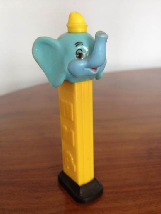 Dumbo Blueish Aqua Head  pez collectible - Main Image 2
