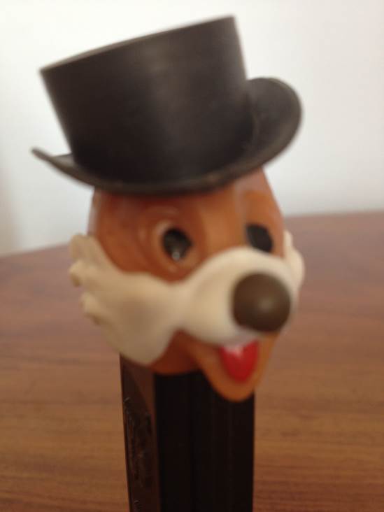 Chip brown Head  pez collectible - Main Image 2