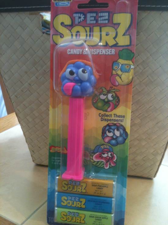 Blueberry - Sourz - Sourz pez collectible - Main Image 2