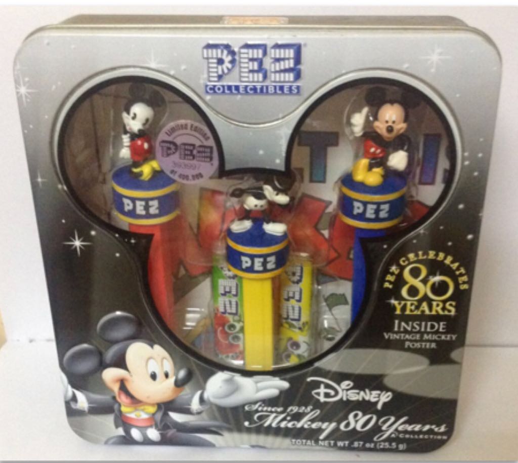 Disney Mickey 80th Anniversary - Yellow - Disney pez collectible - Main Image 2