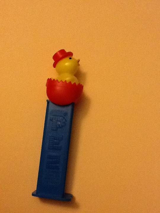 Chick In Red Egg Shell - Holiday - Easter pez collectible - Main Image 2