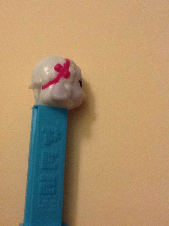 Lamb With Pink Headband - Easter pez collectible - Main Image 2